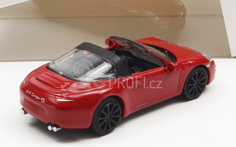 Schuco Porsche 911 991 Targa 4s Cabriolet Open 2013 1:87 Red