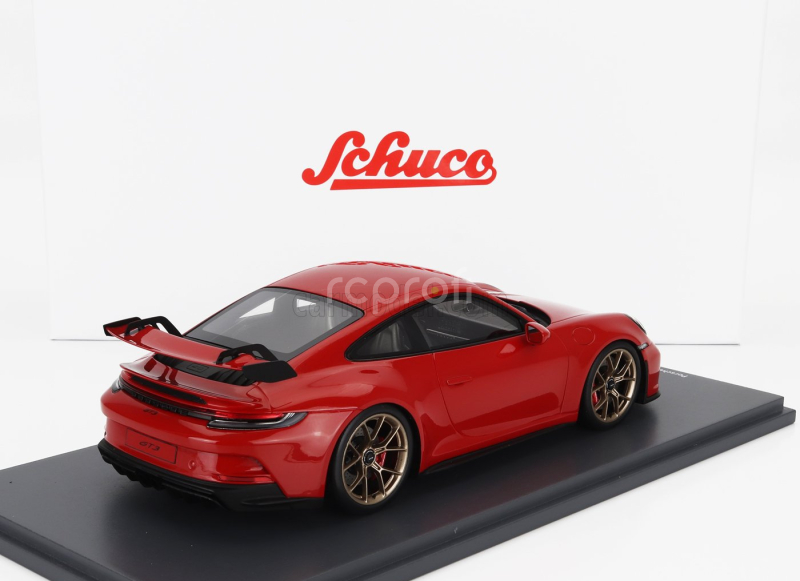 Schuco Porsche 911 992 Gt3 Coupe 2022 1:18 Strážný Červený