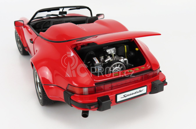 Schuco Porsche 911 Speedster Cabriolet Open 1989 1:12 Red