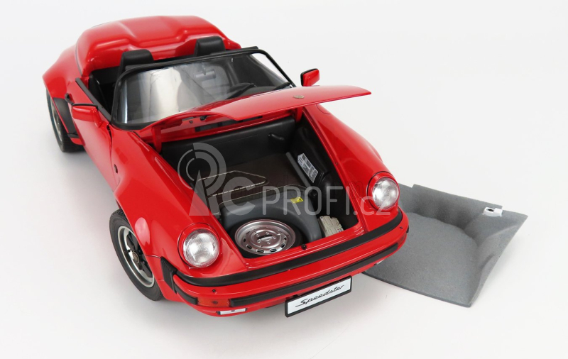 Schuco Porsche 911 Speedster Cabriolet Open 1989 1:12 Red