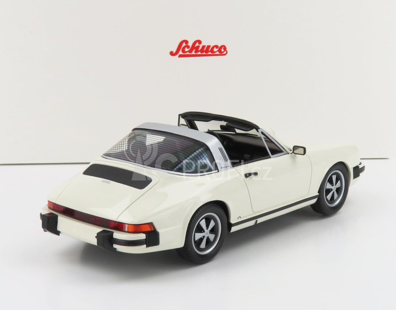Schuco Porsche 911 Targa 1977 1:18 Bílá