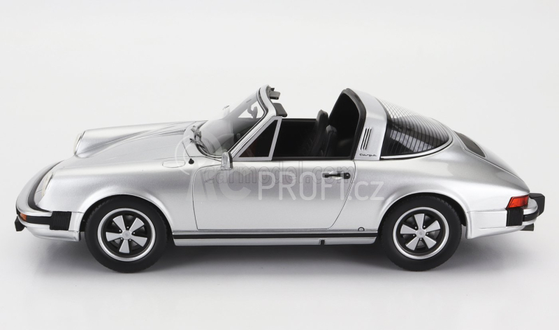 Schuco Porsche 911 Targa 1977 1:18 Silver