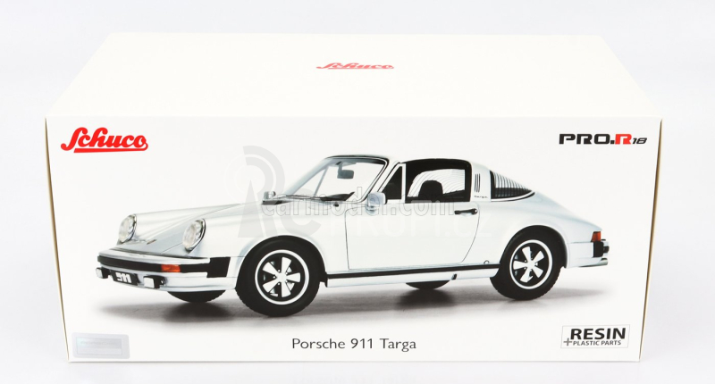 Schuco Porsche 911 Targa 1977 1:18 Silver