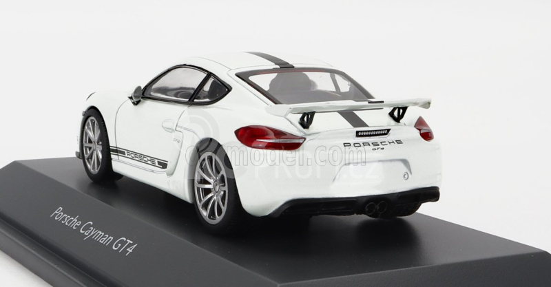 Schuco Porsche Cayman Gt4 Coupe 2015 1:43 Bílá