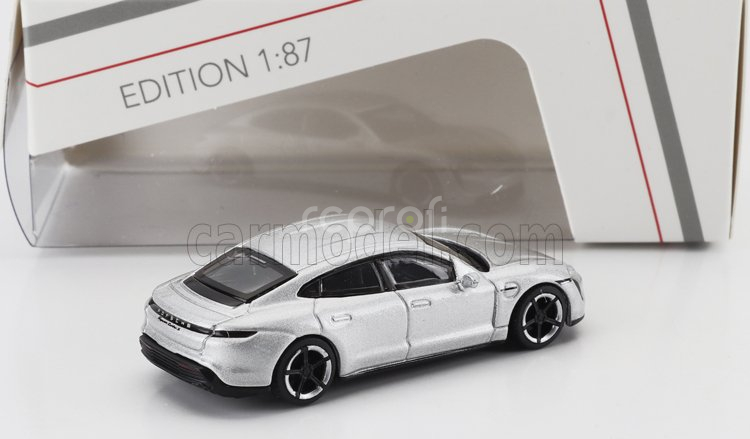 Schuco Porsche Taycan Turbo S 2019 1:87 Silver
