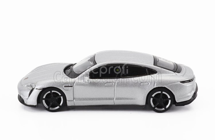 Schuco Porsche Taycan Turbo S 2019 1:87 Silver