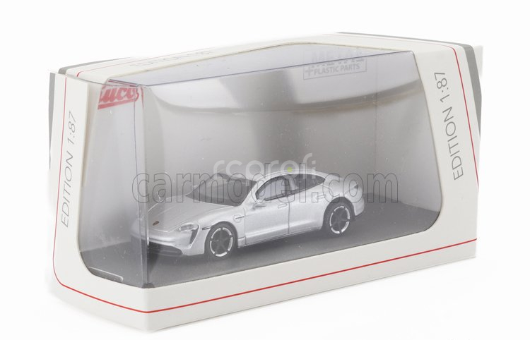 Schuco Porsche Taycan Turbo S 2019 1:87 Silver