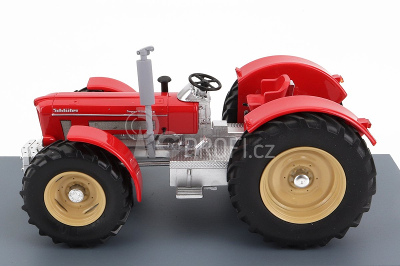 Schuco Schlueter Super 1500 Tv Tractor 1959 1:32 Červená Šedá