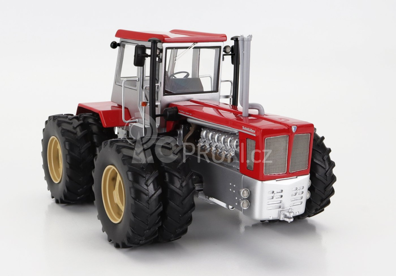 Schuco Schlueter Super 500 Tv Tractor 2010 1:32 Silver Red