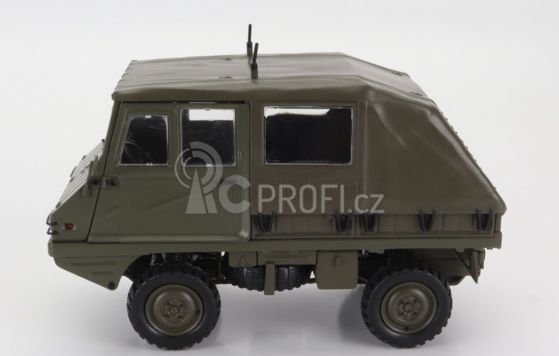 Schuco Steyr-puch Haflinger Funkwagen Obh 1975 1:18 Vojenská Zelená