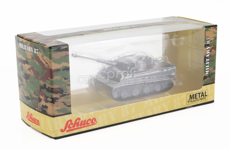 Schuco Tank Panzerkampfwagen Vi Tiger I Military 1943 1:87 Vojenská Šedá