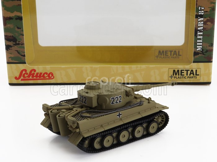 Schuco Tank Panzerkampfwagen Vi Tiger Ii Military 1943 1:87 Vojenský Písek