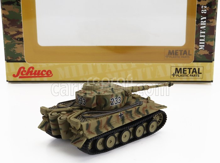 Schuco Tank Panzerkampfwagen Vi Tiger Iii Military 1943 1:87 Vojenská Kamufláž