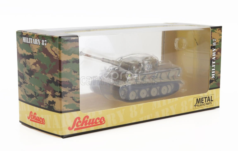 Schuco Tank Panzerkampfwagen Vi Tiger Iii Military 1943 1:87 Vojenská Kamufláž