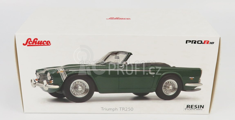 Schuco Triumph Tr250 Spider Open 1968 1:18 Zelená