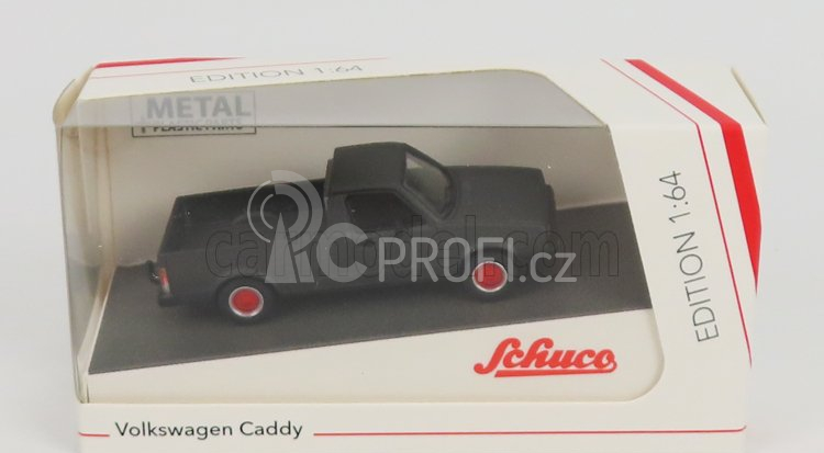 Schuco Volkswagen Caddy Pick-up Open 1982 1:64 Grey
