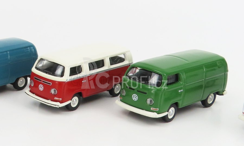 Schuco Volkswagen Set 8x T2 Van Camper Minibus 1962 1:87 Různé