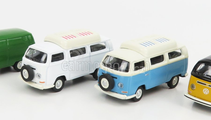 Schuco Volkswagen Set 8x T2 Van Camper Minibus 1962 1:87 Různé
