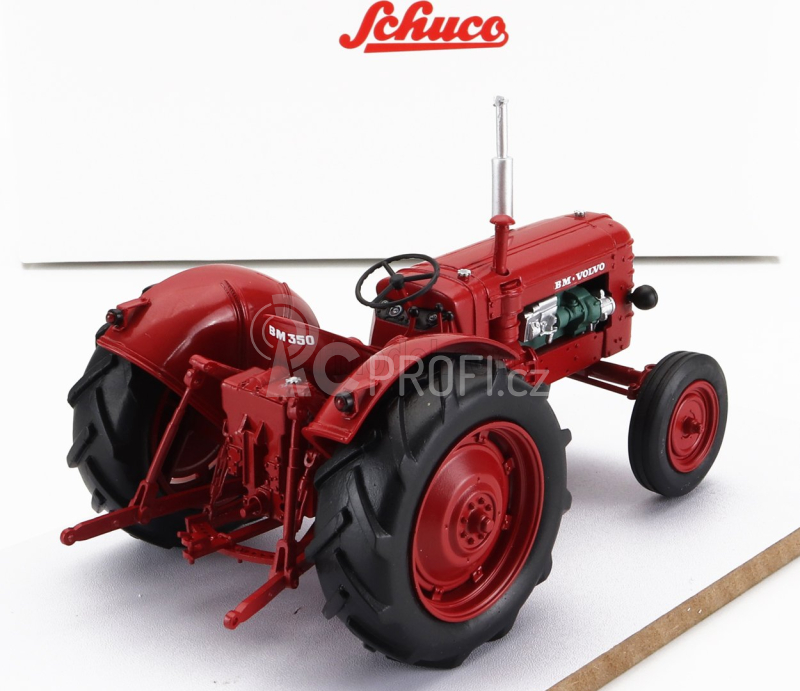 Schuco Volvo Bm350 Boxer Tractor Open 1951 1:32 Red
