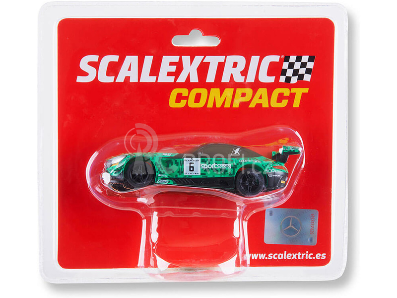 SCX Compact Mercedes AMG GT 3 #6 Zelené