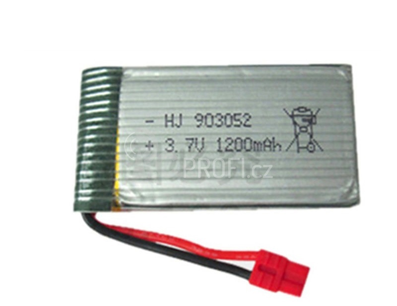 Set 4x 1200mAh pro Syma X5HC, X5HW + USB nabíječ 5x slot
