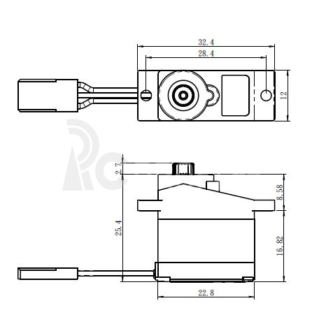 SH-0253 Digitální servo