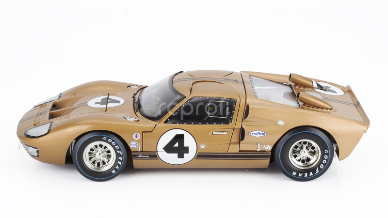 Shelby-collectibles Ford usa Mercury Gt40 Mkii 7.0l V8 Team Holman & Moody N 4 24h Daytona 1967 Mark Donohue - Peter Revson 1:18 Copper Met