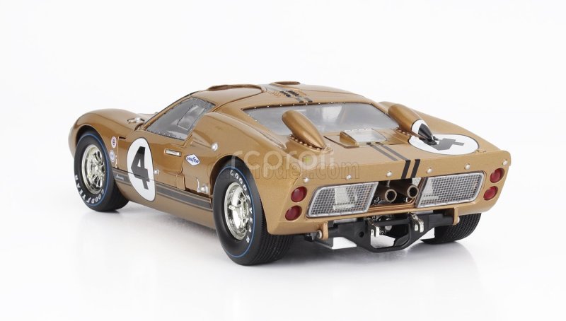 Shelby-collectibles Ford usa Mercury Gt40 Mkii 7.0l V8 Team Holman & Moody N 4 24h Daytona 1967 Mark Donohue - Peter Revson 1:18 Copper Met