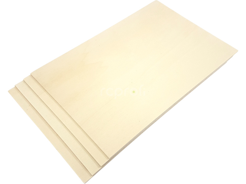 Shesto překližka topolová 200x300x3mm (4ks)