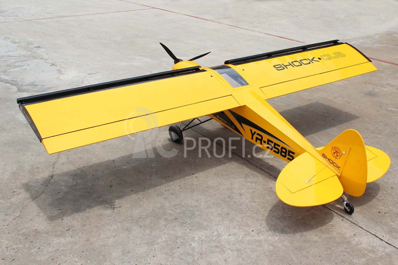 RC letadlo Shock Cub 2,59m, žlutá
