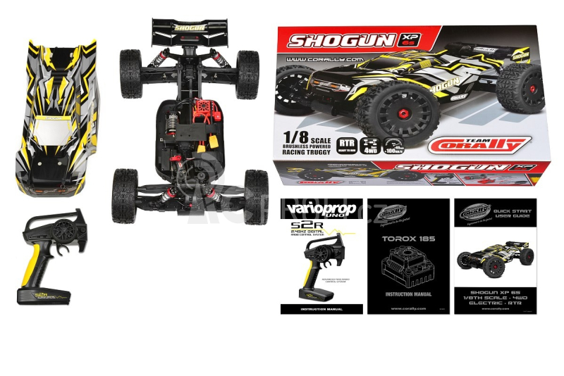 SHOGUN XP 6S - Model 2021 - 1/8 Truggy 4WD - RTR - Brushless Power 6S