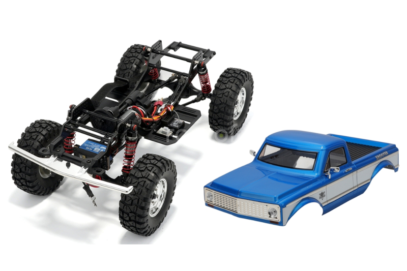 RC auto SHOOTER 1/10 sada 2,4GHz, modrá