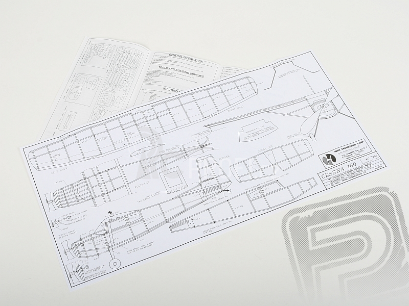 SIG Cessna 180 457mm (HRR205), laser. vyřezávaný
