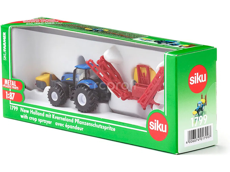 SIKU Farmer - New Holland s rozprašovačem 1:87