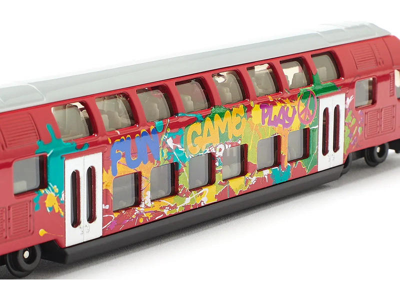 SIKU Super - dvoupatrový vlak 1:87