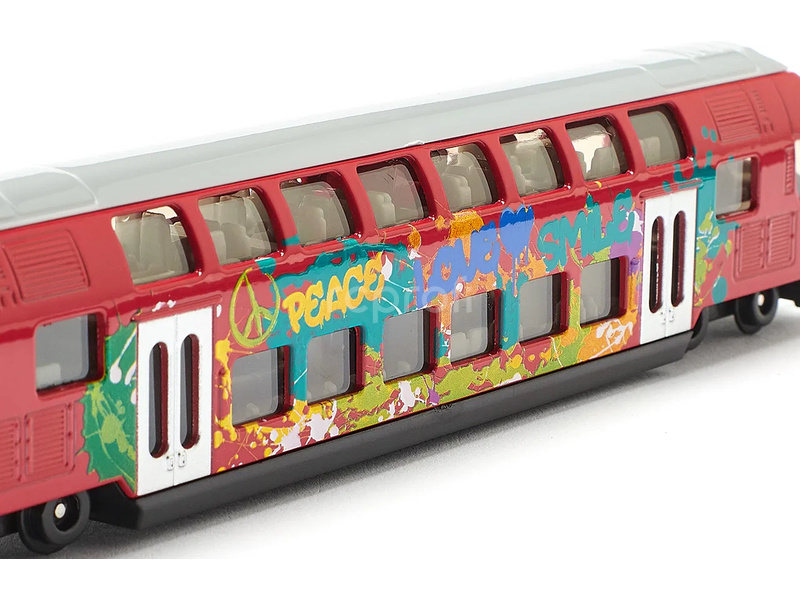 SIKU Super - dvoupatrový vlak 1:87
