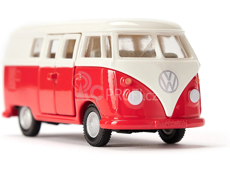 SIKU Super Volkswagen T1 autobus 1:50 červený