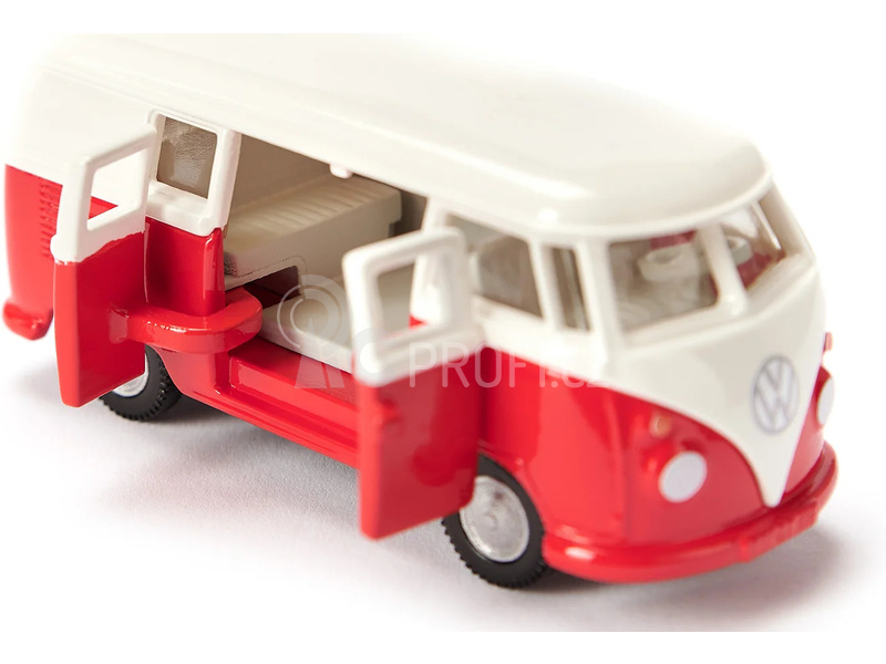 SIKU Super Volkswagen T1 autobus 1:50 červený
