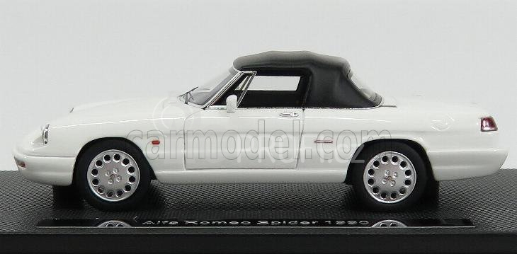 Silas Alfa romeo Spider Closed 1990 4ª Ed Ultima Serie - The Last 1:43 Bianco Freddo - Bílá