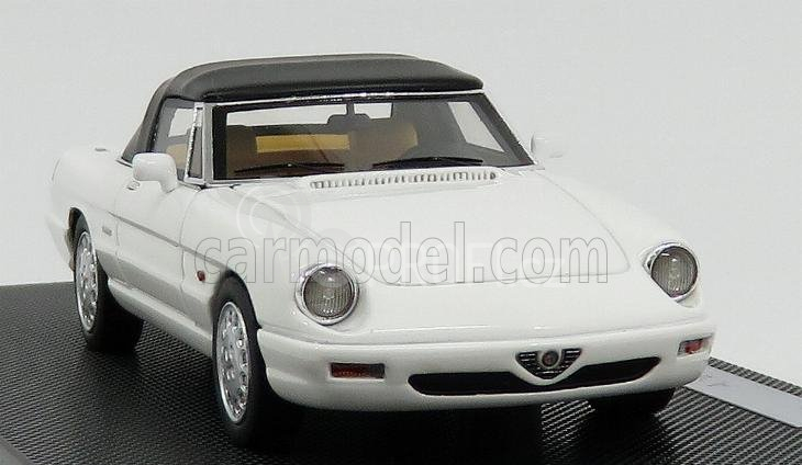 Silas Alfa romeo Spider Closed 1990 4ª Ed Ultima Serie - The Last 1:43 Bianco Freddo - Bílá