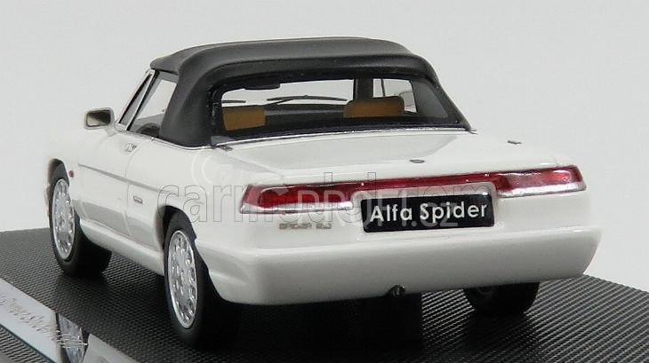 Silas Alfa romeo Spider Closed 1990 4ª Ed Ultima Serie - The Last 1:43 Bianco Freddo - Bílá