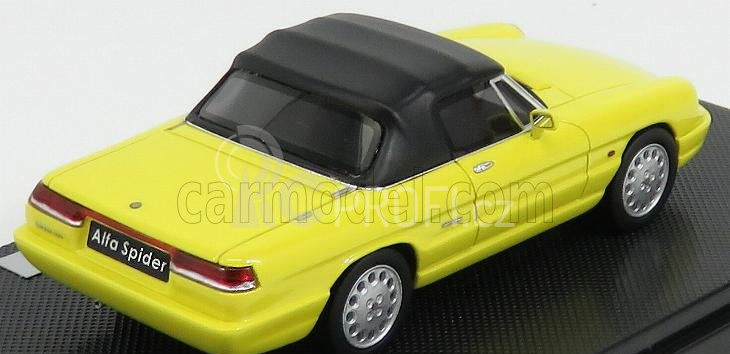 Silas Alfa romeo Spider Closed 1990 4ª Ed Ultima Serie - The Last 1:43 Giallo Ginestra - Žlutá