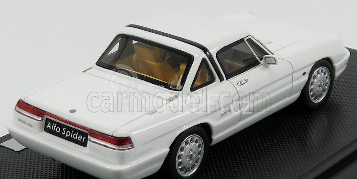Silas Alfa romeo Spider Hard-top 1990 4ª Ed Ultima Serie - The Last 1:43 Bianco Freddo - Bílá