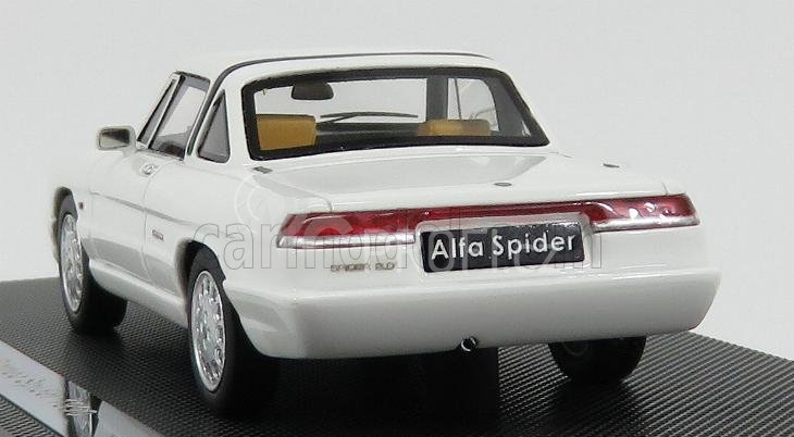 Silas Alfa romeo Spider Hard-top 1990 4ª Ed Ultima Serie - The Last 1:43 Bianco Freddo - Bílá