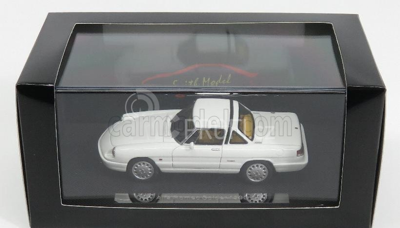 Silas Alfa romeo Spider Hard-top 1990 4ª Ed Ultima Serie - The Last 1:43 Bianco Freddo - Bílá