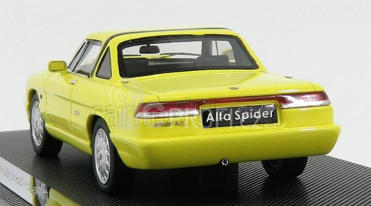 Silas Alfa romeo Spider Hard-top 1990 4ª Ed Ultima Serie - The Last 1:43 Giallo Ginestra - Žlutá