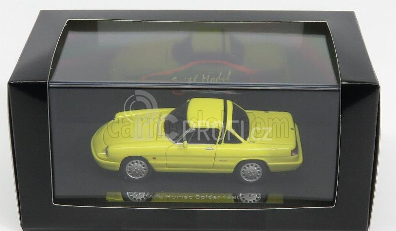 Silas Alfa romeo Spider Hard-top 1990 4ª Ed Ultima Serie - The Last 1:43 Giallo Ginestra - Žlutá