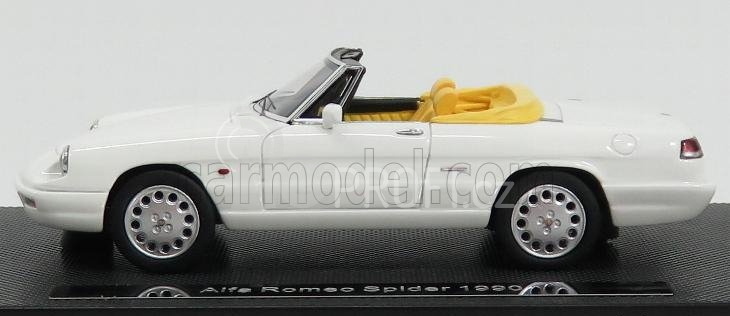Silas Alfa romeo Spider Open 1990 4ª Ed Ultima Serie - The Last 1:43 Bianco Freddo - Bílá