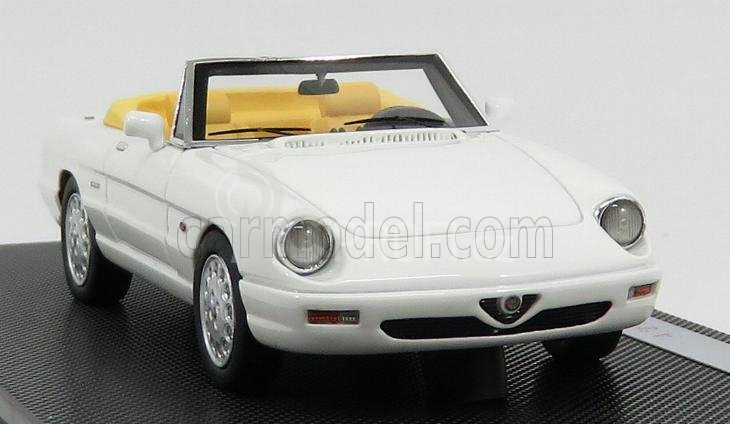 Silas Alfa romeo Spider Open 1990 4ª Ed Ultima Serie - The Last 1:43 Bianco Freddo - Bílá