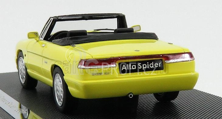 Silas Alfa romeo Spider Open 1990 4ª Ed Ultima Serie - The Last 1:43 Giallo Ginestra - Žlutá